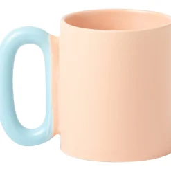 Kasa Caneca Laranja com Asa Azul Think