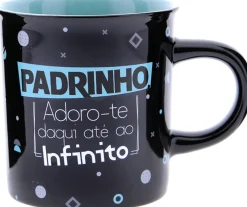 Lovely Story Caneca 430ml - Padrinho Adoro-te Infinito