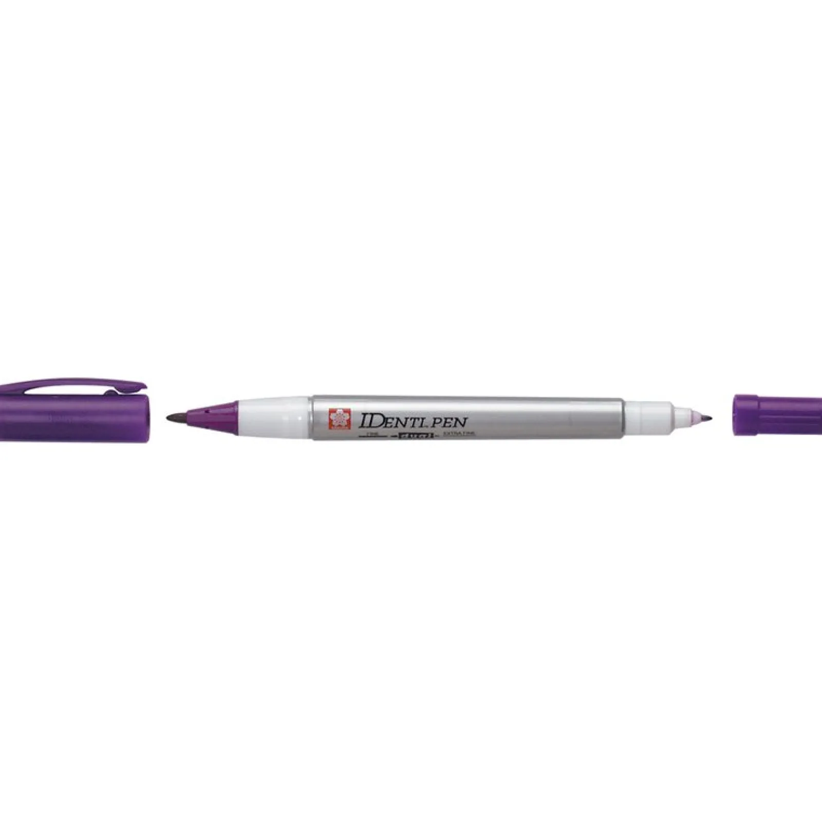 Outlet Sakura Caneta Permanente Dupla Identi Pen Purpura Sak