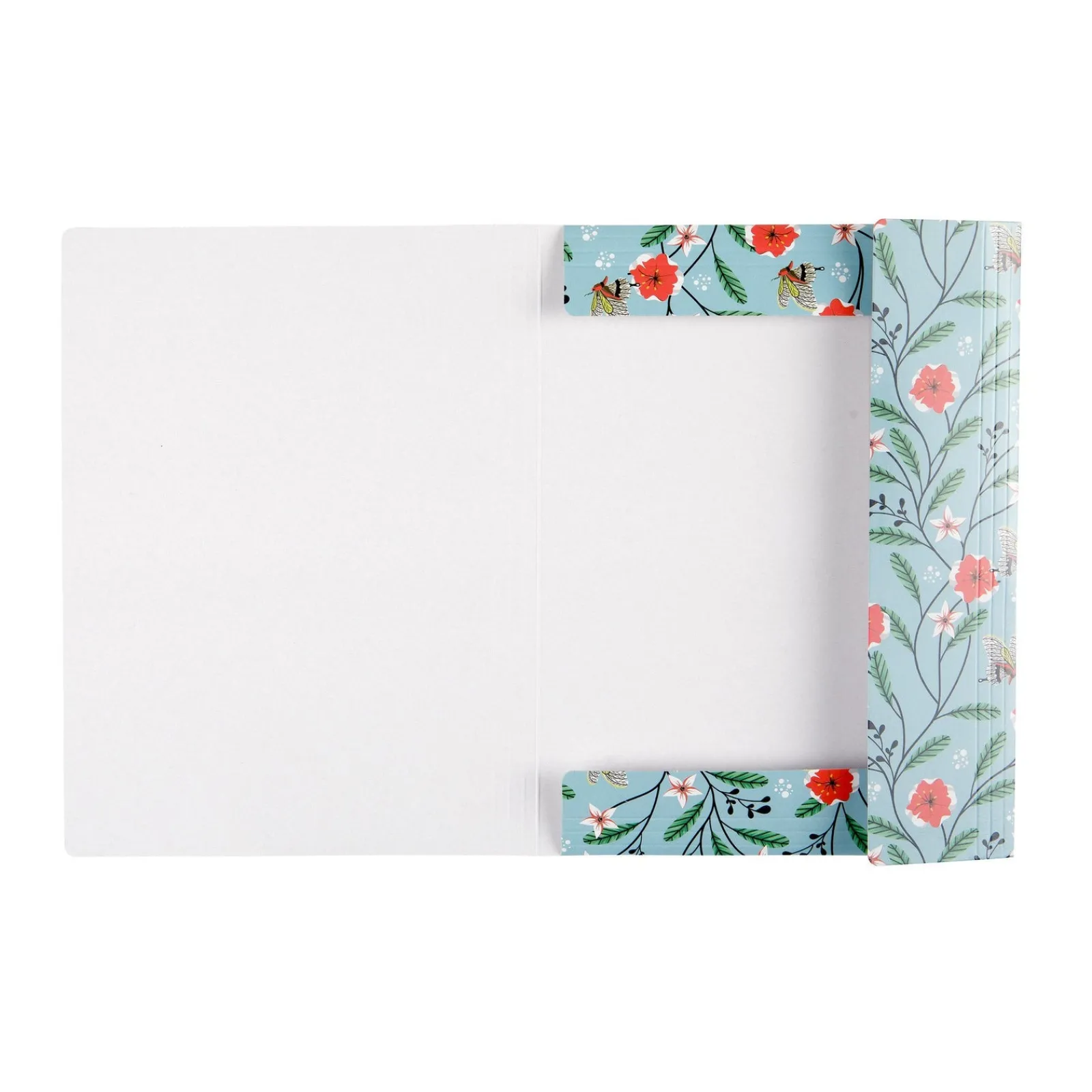 Note! Capa Com Elástico A4 Flowers&B