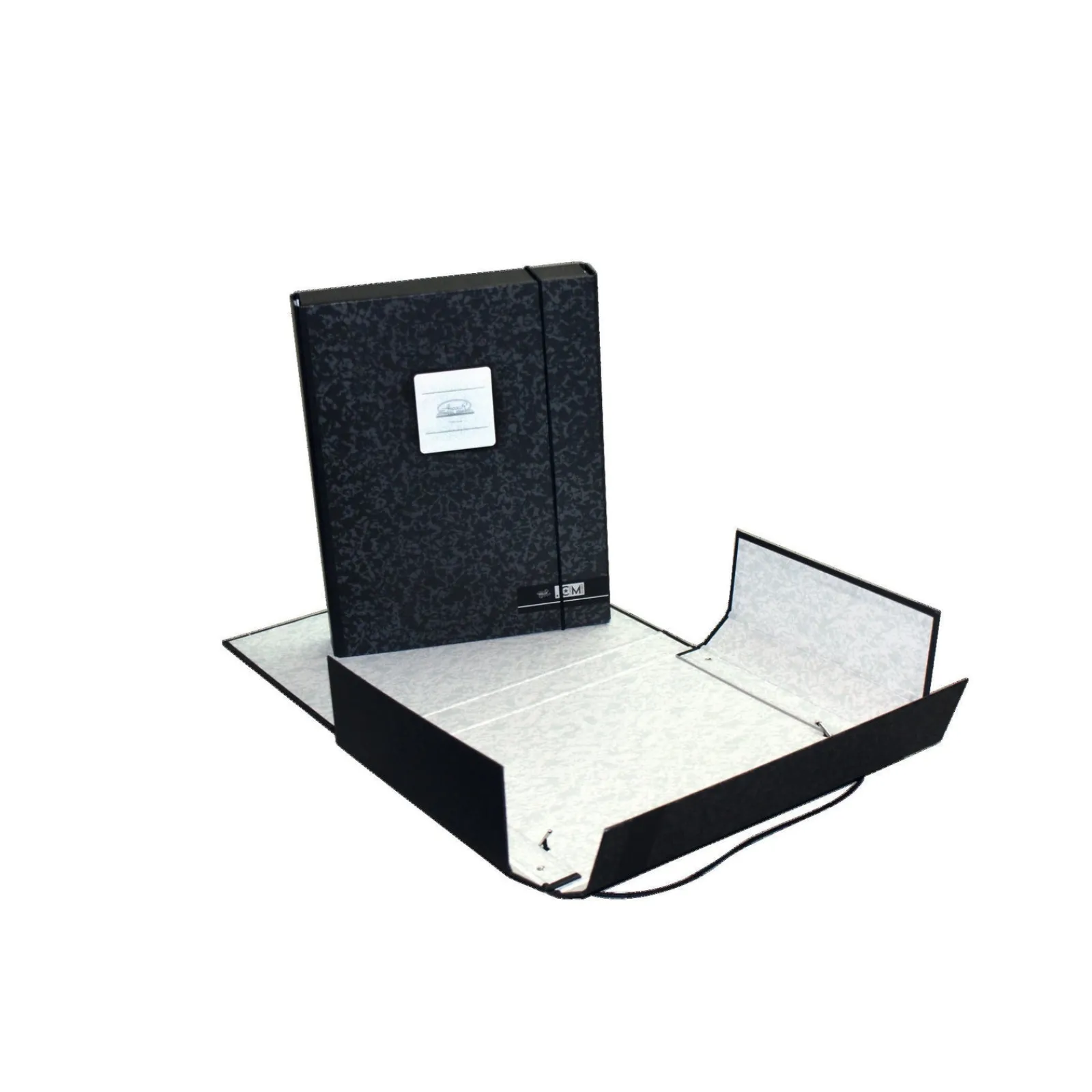 New Ancor Capa com Elásticos A4 Lombada Larga