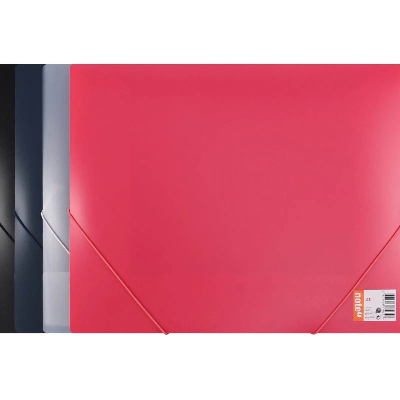 New Note! Capa Com Elásticos A3 Sortido