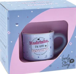 Clearance Lovely Story Chávena 50ml - Madrinha, És Um Tesouro