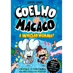 Sale Porto Editora Coelho Vs. Macaco - A Invasão Humana de Jamie Smart