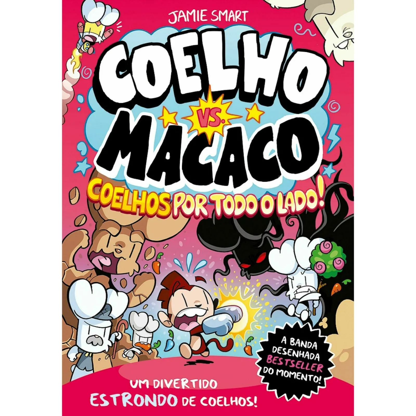 Porto Editora Coelho Vs. Macaco - Coelhos por Todo o Lado!
