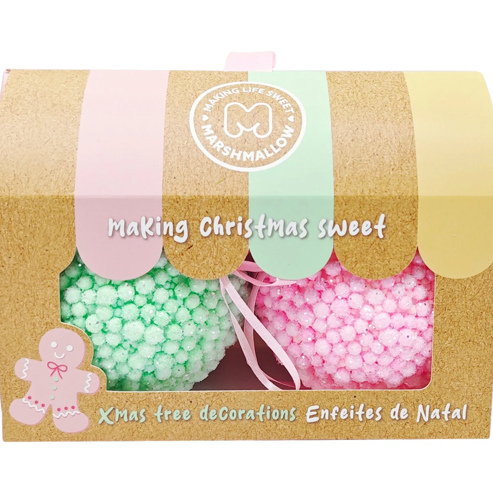 Best Marshmallow Conjunto 2 Bolas Confetti