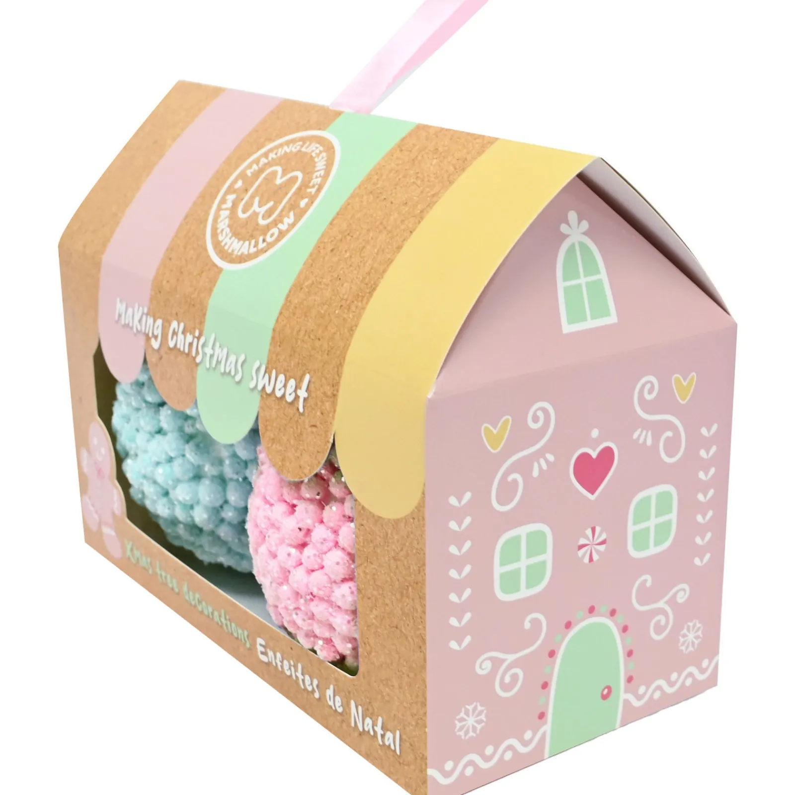 Best Marshmallow Conjunto 2 Bolas Confetti