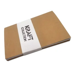 Hot Fabulousrainbow Conjunto 3 Cadernos A5 - Kraft