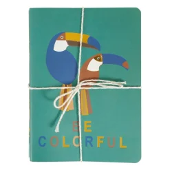 New Heyou Conjunto 3 Cadernos A6 - Selva (artigo sortido)