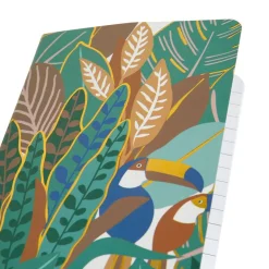 New Heyou Conjunto 3 Cadernos A6 - Selva (artigo sortido)