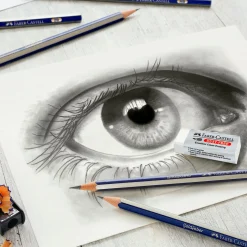 Faber Castell Conjunto 2 Lápis HB + Afia + Borracha