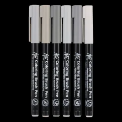 Online Sakura Conjunto de 6 Marcadores Koi Coloring Brush