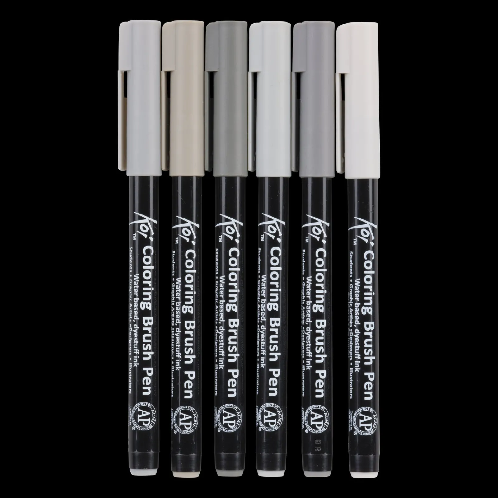 Online Sakura Conjunto de 6 Marcadores Koi Coloring Brush