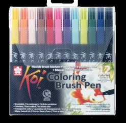 Sakura Conjunto de 12 Marcadores Koi Coloring Brush