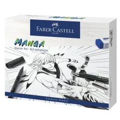 Faber Castell Conjunto Desenho Iniciação Pitt Manga