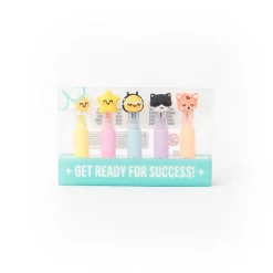 Mr Wonderfull Conjunto Estojo + 5 Sublinhadores - Colour