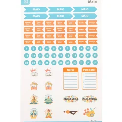 Talia Conjunto Stickers 12 Folhas