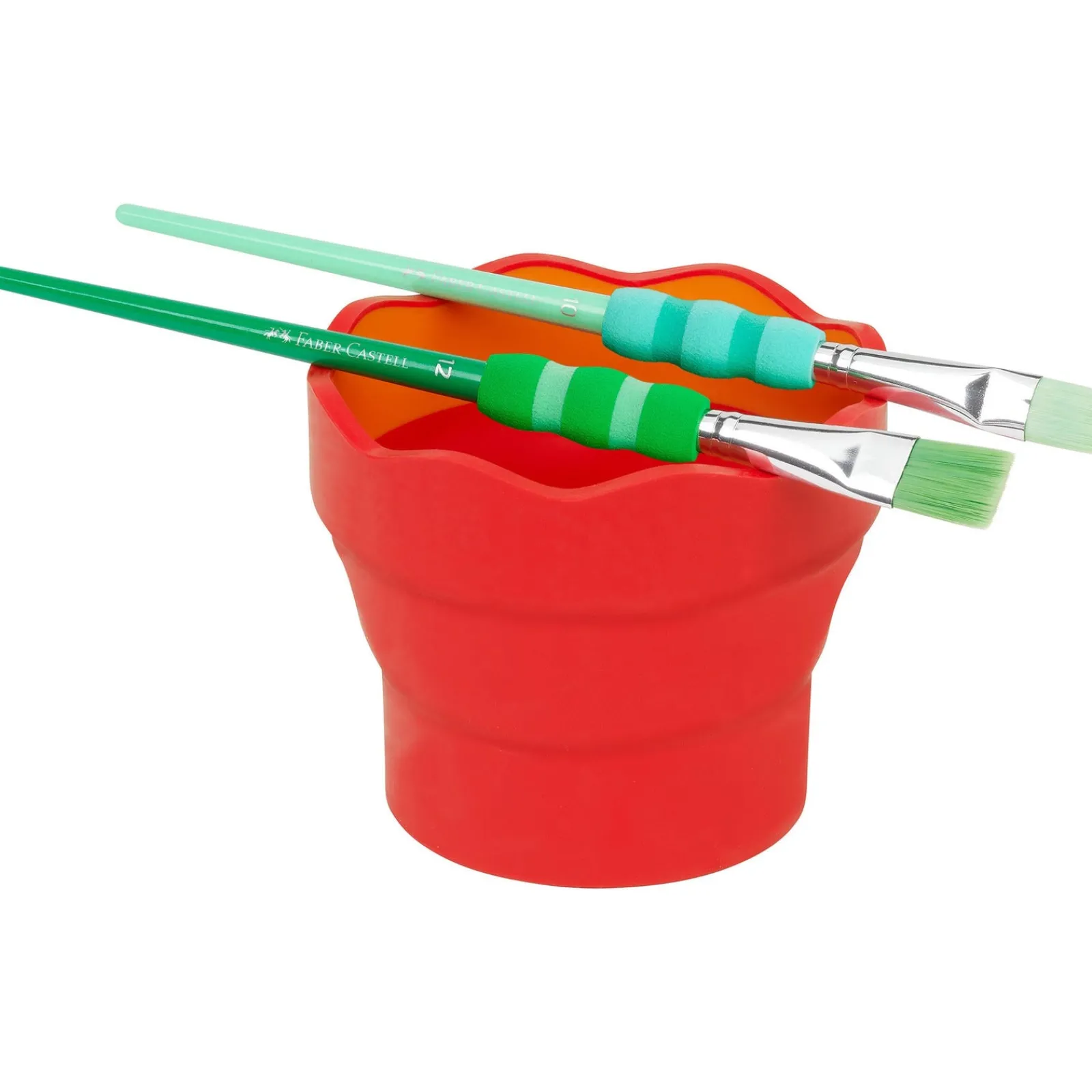 Faber Castell Copo Lava Pincéis Vermelho