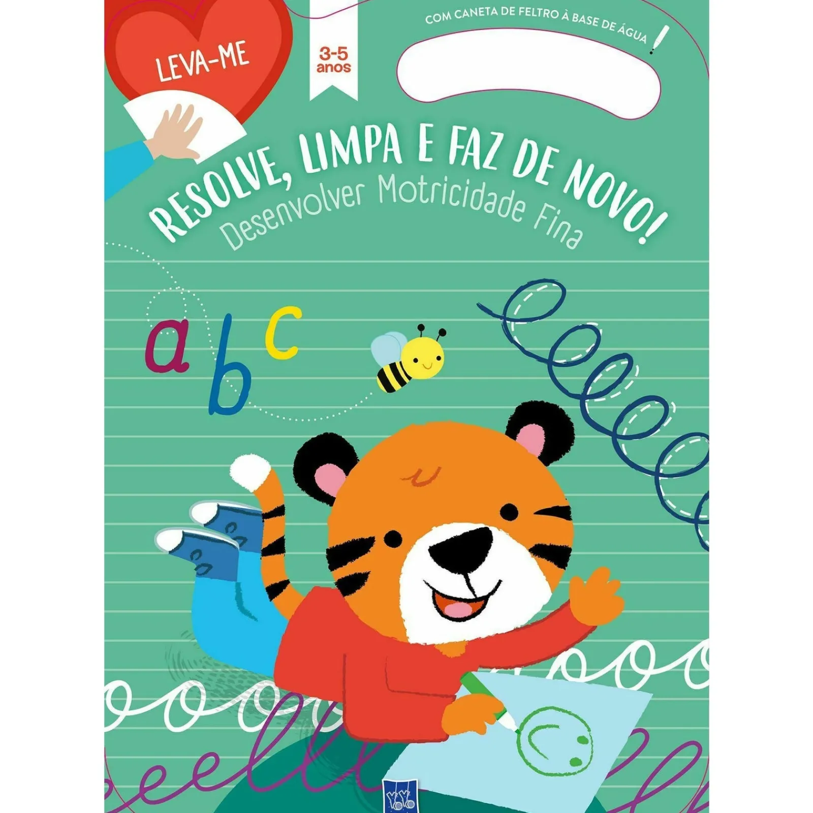 Yoyo Desenvolver Motricidade Fina - Verde 3-5 Anos