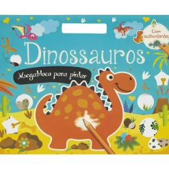 Best Porto Editora Dinossauros - Megabloco para Pintar com Autocolantes