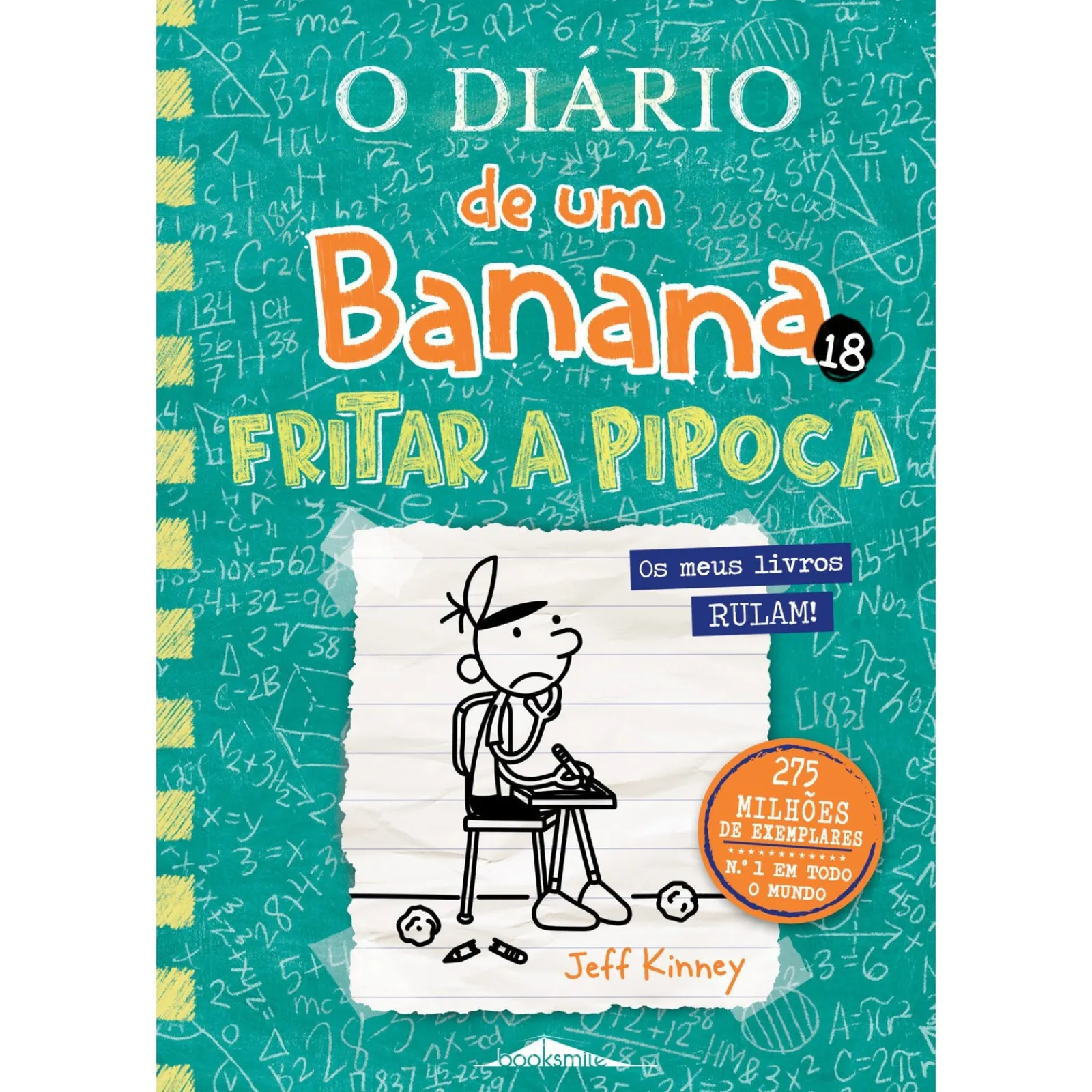 Booksmile Diário de um Banana: Fritar a Pipoca de Jeff Kinney