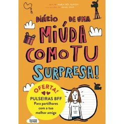 Nuvem De Letras Diário de uma Miúda Como Tu: Surpresa! de Maria Inês Almeida