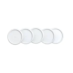 Clearance Caderno Inteligente Discos e Elástico 3.1cm Branco