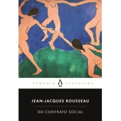 Penguin Do Contrato Social de Jean-Jacques Rousseau - Livro de Bolso