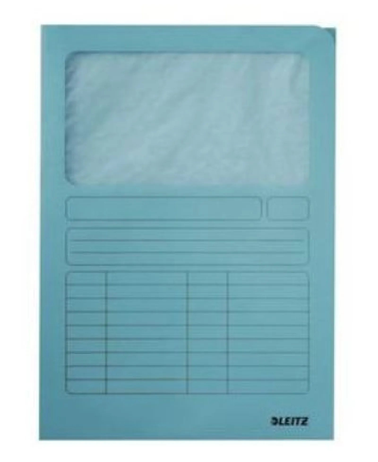 Clearance Leitz Dossier Com Janela A4 Azul