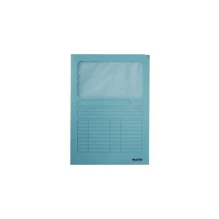 Clearance Leitz Dossier Com Janela A4 Azul