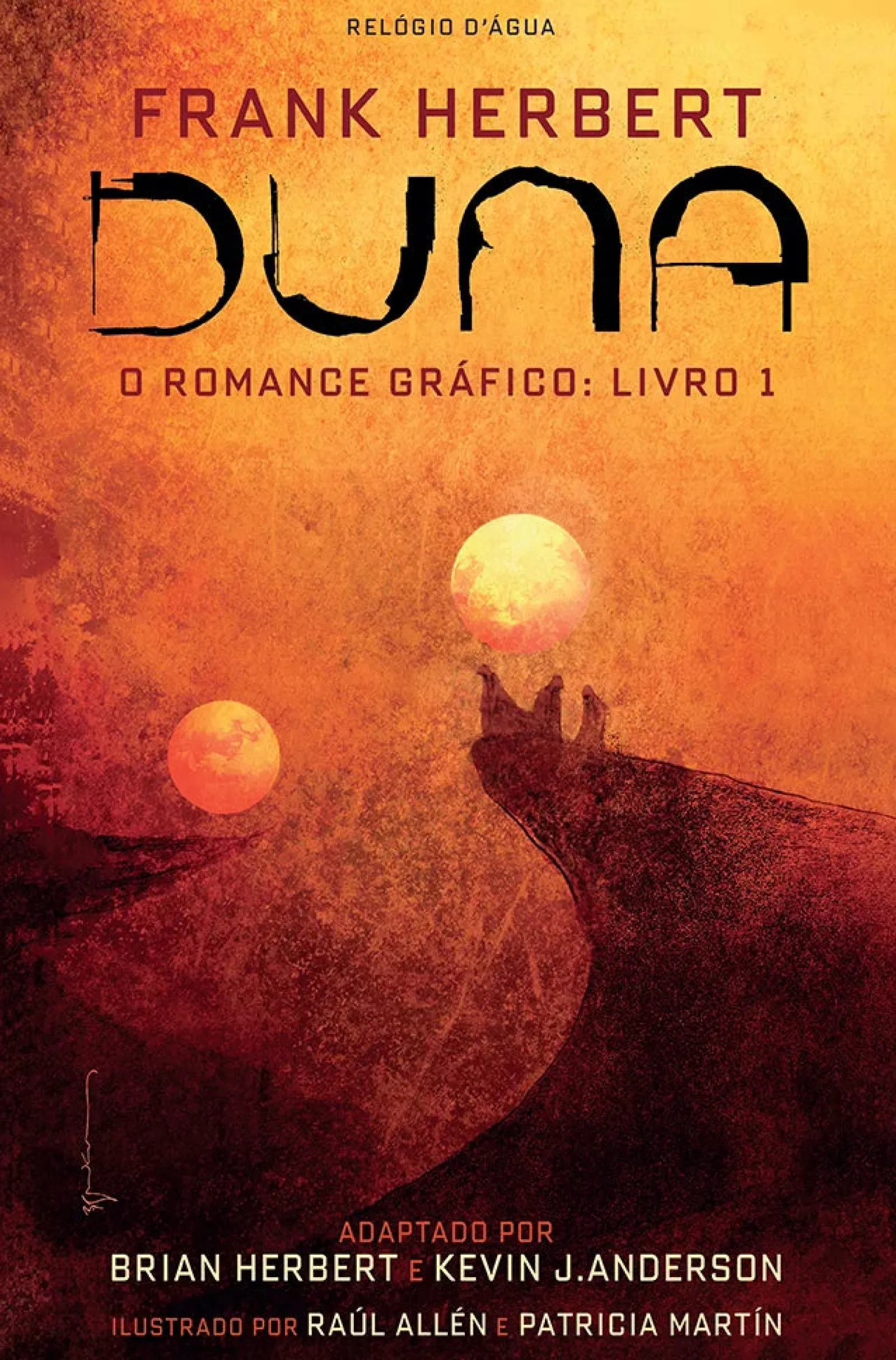 New Relógio D'Água Duna o Romance Gráfico de Frank Herbert