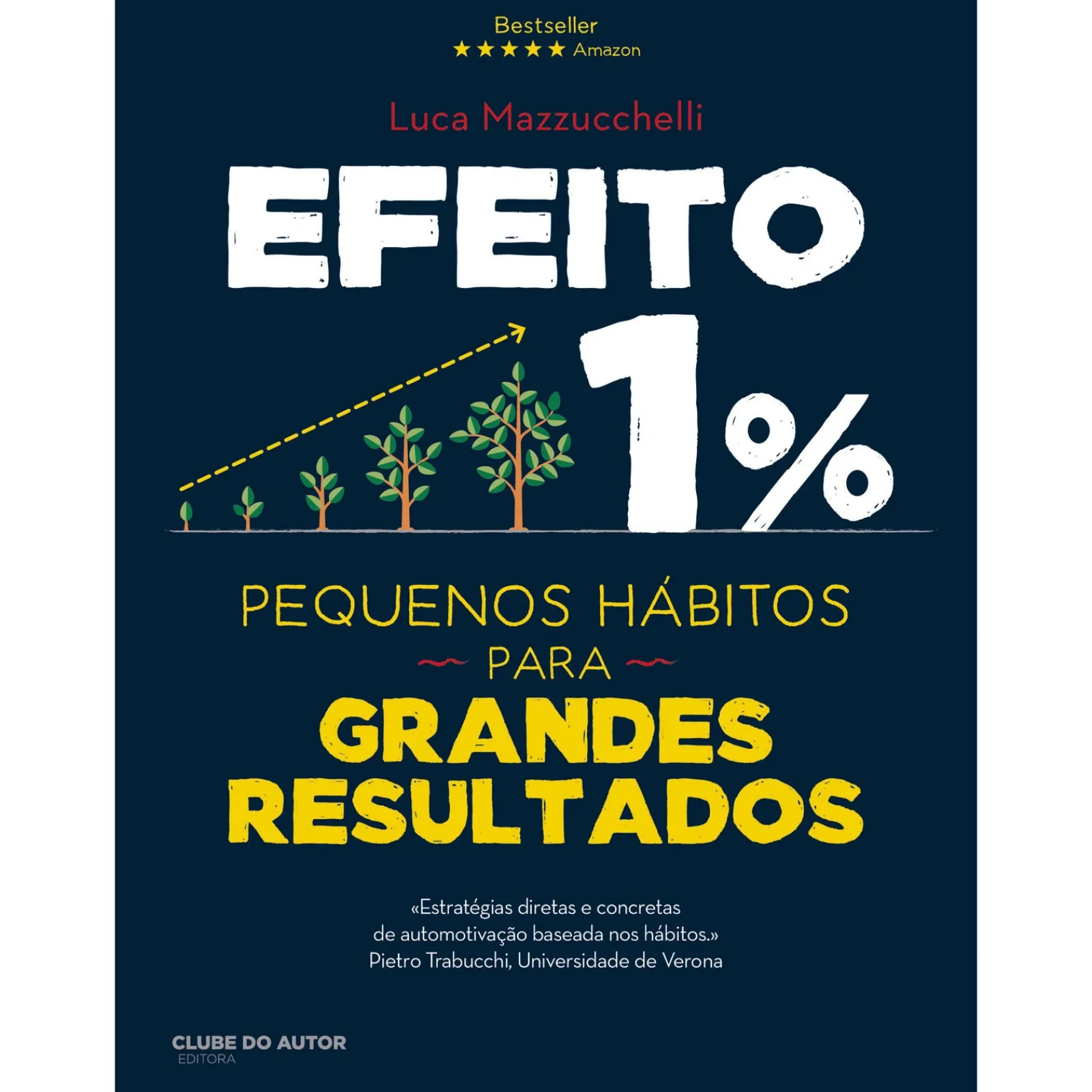 Clube Do Autor Efeito 1% - Pequenos Hábitos para Grandes Resultados de Luca Mazzucchelli