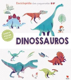 New Texto Editora Enciclopédia dos Pequenotes - Dinossauros de Jean-Michel Bragard