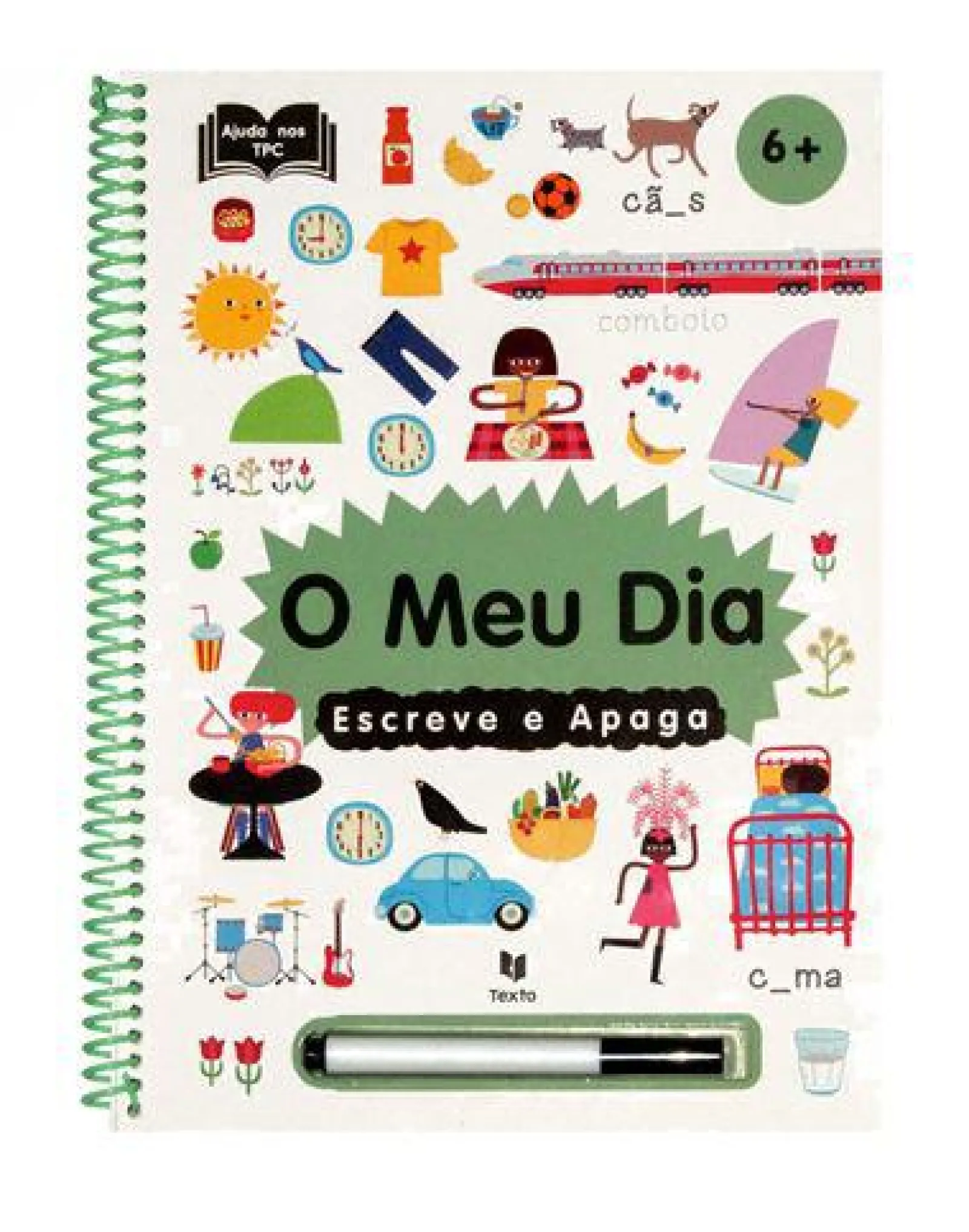 Clearance Texto Editora Escreve e Apaga - o Meu Dia de Vários Autores