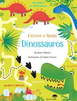 Discount Jacarandá Escreve e Apaga Dinossauros de Kirsleen Robson