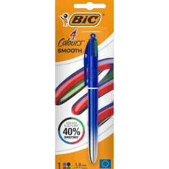Bic Esferógrafica Com 4 Cores Smooth Gradient