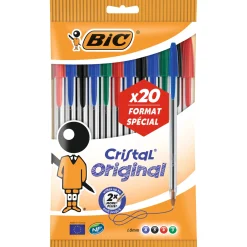 Bic Esferográfica Cristal Sortido 20 Unidades