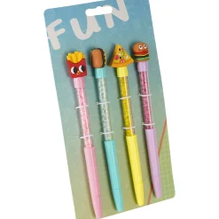 Sem Marca Esferográfica 20Cm Food 4 Unidades