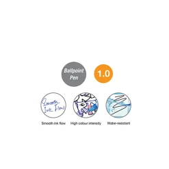 Faber Castell Esferográfica Colour 1mm Laranja