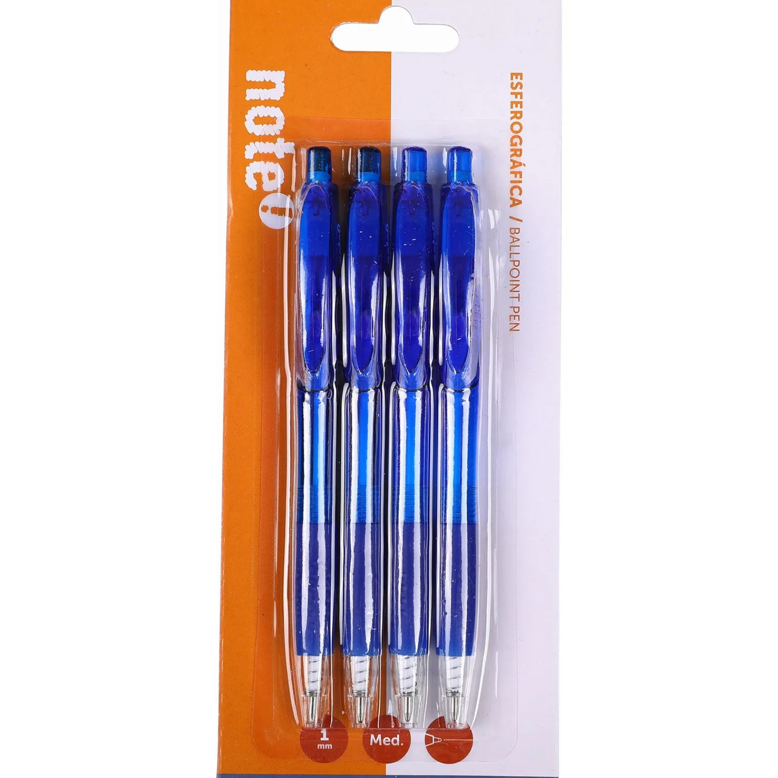 Discount Note! Esferográfica Retrátil de Tinta Azul