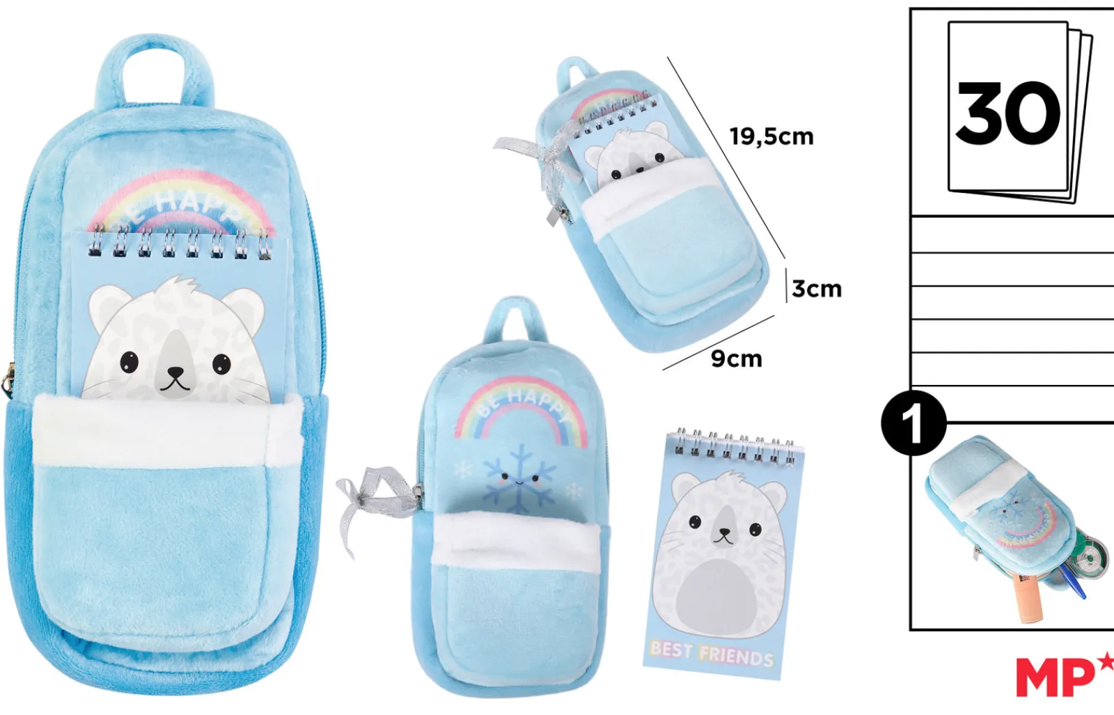 Mp Estojo Pêlo - Animais