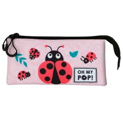 Oh My Pop Estojo Triplo - Ladybug