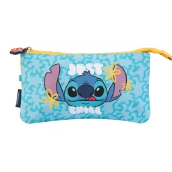 Stitch Estojo Triplo Tropical