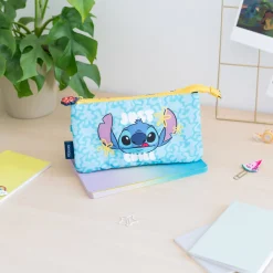 Stitch Estojo Triplo Tropical