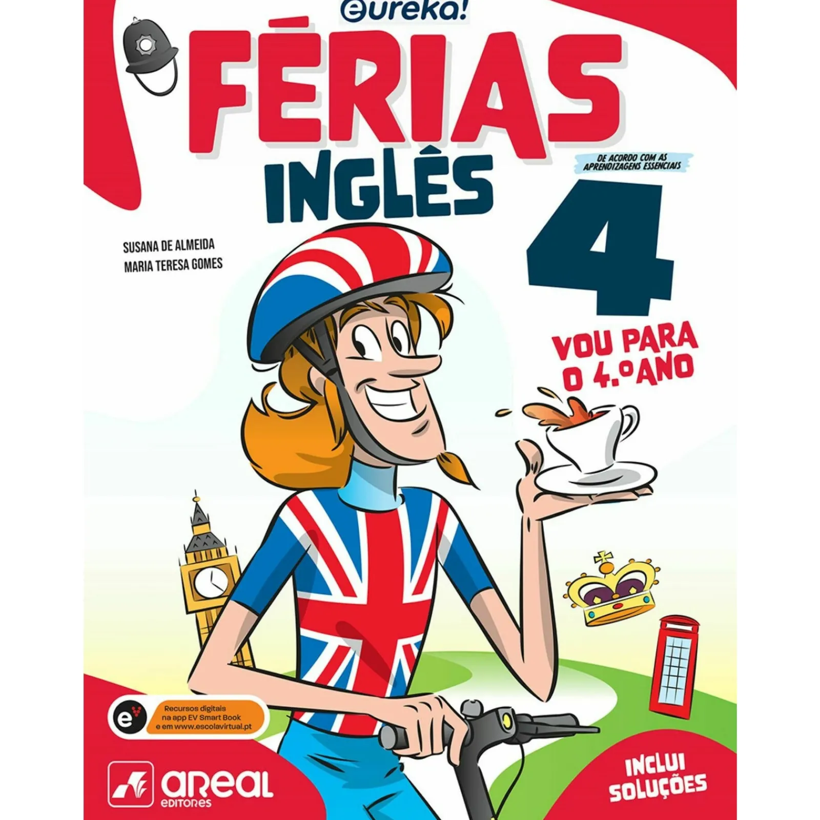 Areal Eureka! Férias - Inglês - 4.º Ano de Cláudia Pereira e António Marcelino