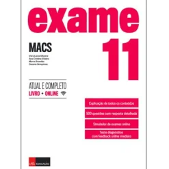 Leya Exame MACS 11º Ano de Vera Lúcia Oliveira, Susana Gonçalves, Marta Brandão e Ana Cristina Videira