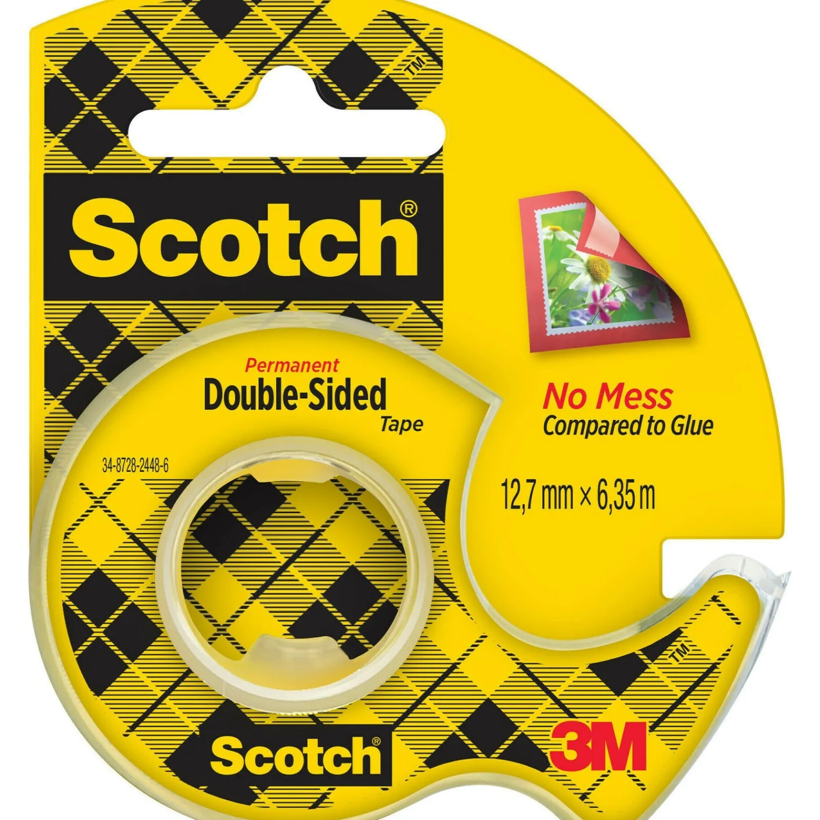 Scotch Fita Cola Dupla Face Com Desenho