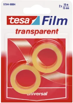 Best Tesa Fita Cola Transparente 10m x 15mm 2 unidades