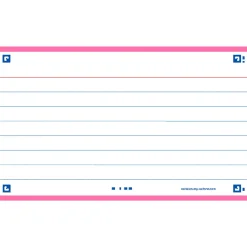 Oxford Flashcards 2.0 A7 30 Folhas Rosa