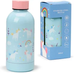 Clearance Puckator Garrafa Térmica Cap 350ml - Unicórnio